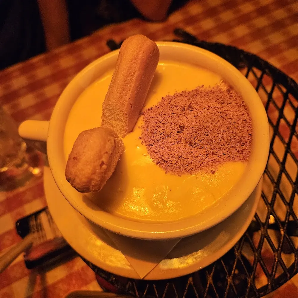 Tiramisù with Savoiardi Biscuit Mascarpone Crème Anglaise